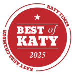 First Place Best of Katy 2025